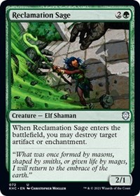 Reclamation Sage, Commander: Kaldheim