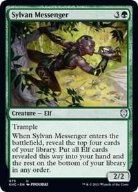 Sylvan Messenger, Commander: Kaldheim