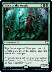 Voice of the Woods, Commander: Kaldheim