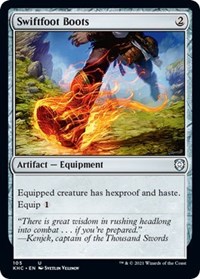 Swiftfoot Boots, Commander: Kaldheim