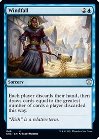 Windfall, Commander: Kaldheim