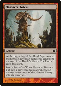 Massacre Totem, Hero's Path Promos