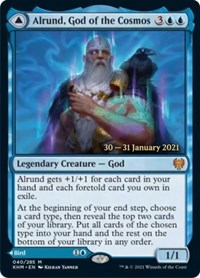 Alrund, God of the Cosmos, Prerelease Cards