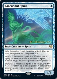 Ascendant Spirit, Prerelease Cards