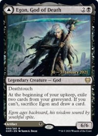 Egon, God of Death, Prerelease Cards