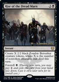 Rise of the Dread Marn, Prerelease Cards