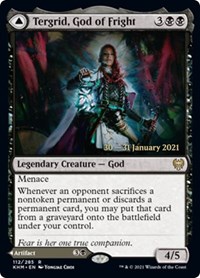 Tergrid, God of Fright, Prerelease Cards