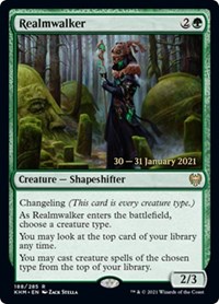 Realmwalker, Prerelease Cards