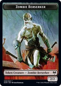 Zombie Berserker Token, Kaldheim