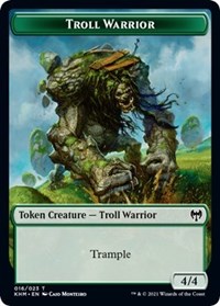 Troll Warrior Token, Kaldheim