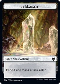 Icy Manalith Token, Kaldheim