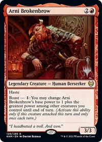 Arni Brokenbrow, Promo Pack: Kaldheim
