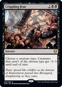 Crippling Fear, Promo Pack: Kaldheim