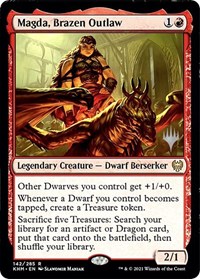 Magda, Brazen Outlaw, Promo Pack: Kaldheim