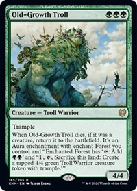 Old-Growth Troll, Promo Pack: Kaldheim