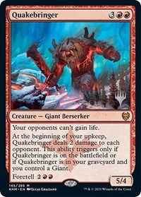 Quakebringer, Promo Pack: Kaldheim