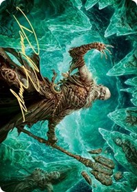 Draugr Necromancer Art Card (Gold-Stamped Signature), Art Series: Kaldheim