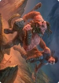 Dwarven Reinforcements Art Card, Art Series: Kaldheim