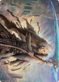 Egon, God of Death Art Card, Art Series: Kaldheim