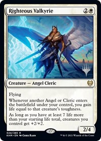 Righteous Valkyrie, Promo Pack: Kaldheim