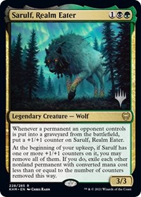 Sarulf, Realm Eater, Promo Pack: Kaldheim