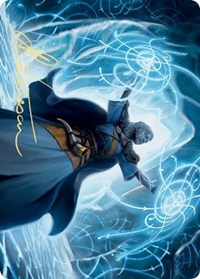 Frost Augur Art Card (Gold-Stamped Signature), Art Series: Kaldheim