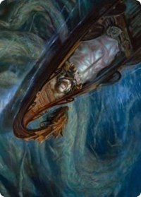 Funeral Longboat Art Card, Art Series: Kaldheim