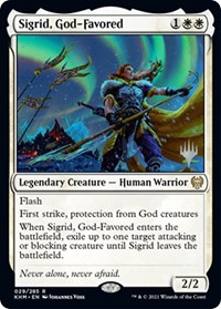 Sigrid, God-Favored, Promo Pack: Kaldheim