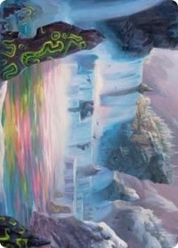 Glittering Frost Art Card, Art Series: Kaldheim