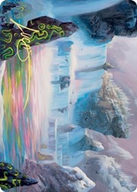 Glittering Frost Art Card (Gold-Stamped Signature), Art Series: Kaldheim