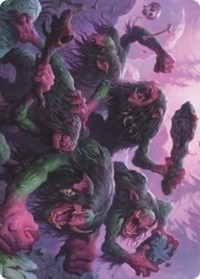 Hagi Mob Art Card, Art Series: Kaldheim