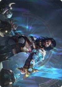 Halvar, God of Battle Art Card, Art Series: Kaldheim