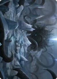 Icebreaker Kraken Art Card, Art Series: Kaldheim