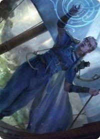 Inga Rune-Eyes Art Card, Art Series: Kaldheim