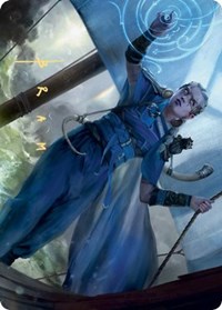 Inga Rune-Eyes Art Card (Gold-Stamped Signature), Art Series: Kaldheim
