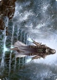 Karfell Harbinger Art Card, Art Series: Kaldheim