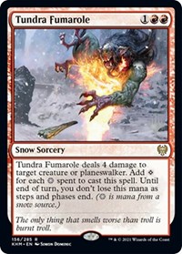 Tundra Fumarole, Promo Pack: Kaldheim