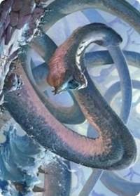 Koma, Cosmos Serpent Art Card (60/81), Art Series: Kaldheim