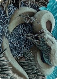 Koma, Cosmos Serpent Art Card (80/81), Art Series: Kaldheim