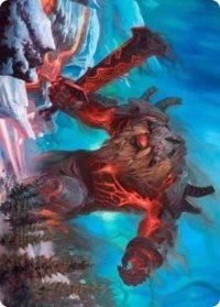 Quakebringer Art Card, Art Series: Kaldheim