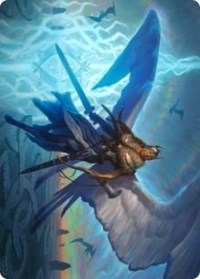 Righteous Valkyrie Art Card, Art Series: Kaldheim