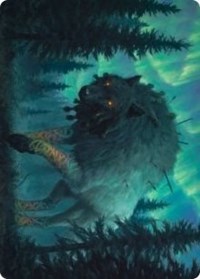 Sarulf, Realm Eater Art Card, Art Series: Kaldheim