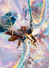Starnheim Unleashed Art Card (Gold-Stamped Signature), Art Series: Kaldheim