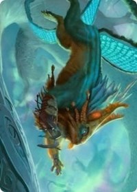 Toski, Bearer of Secrets Art Card, Art Series: Kaldheim
