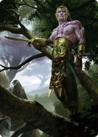 Tyvar Kell Art Card, Art Series: Kaldheim