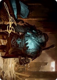 Vault Robber Art Card (Gold-Stamped Signature), Art Series: Kaldheim