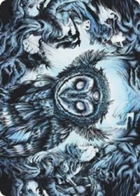 Vega, the Watcher Art Card, Art Series: Kaldheim