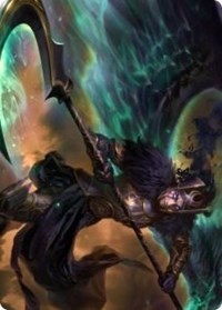 Vengeful Reaper Art Card, Art Series: Kaldheim