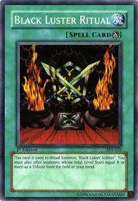 Black Luster Ritual