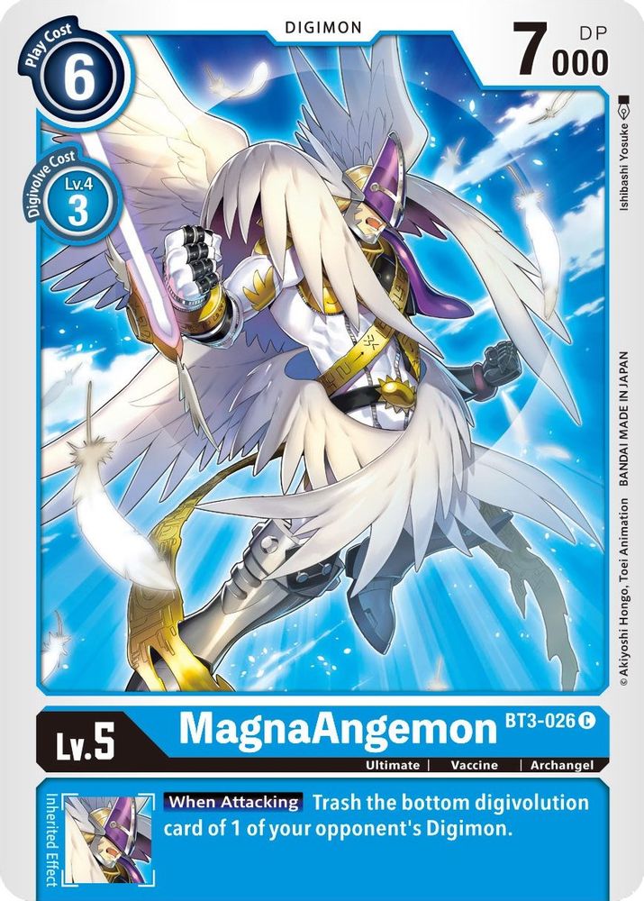 MagnaAngemon - BT3-026, Standard, front